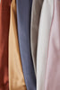 Muestras de colores de tejidos de seda